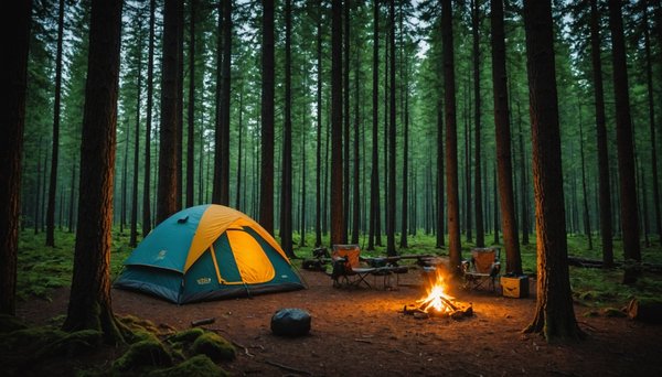 Camping en forêt: Conseils pour une bonne nuit de sommeil
