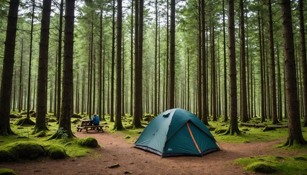 Camping sauvage en forêt: Légalité et meilleures destinations