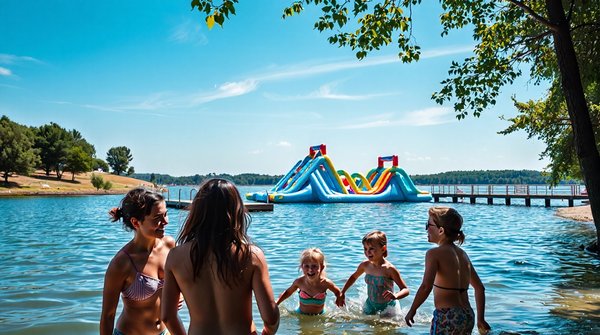 Les campings avec parc aquatique à découvrir en famille
