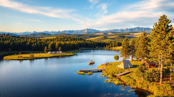 Camping landes : votre refuge idéal au lac de sanguinet